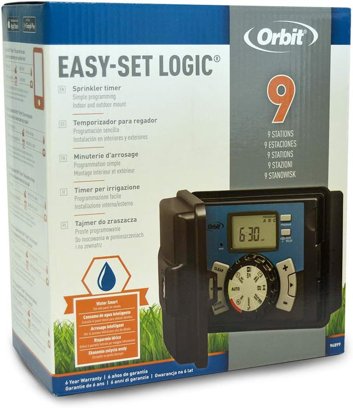 Orbit Bewässerung Irrigation Easy 9 – Programmierer-Elektro