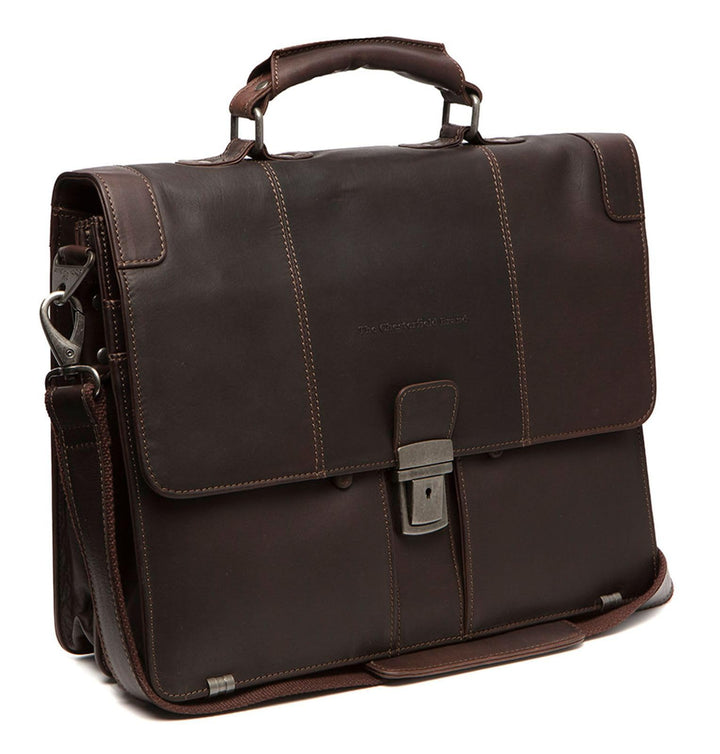 The Chesterfield Brand Stuttgart Aktentasche Leder 38 cm Laptopfach