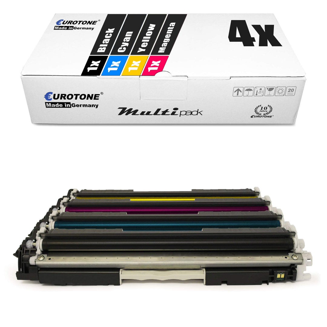 4X Müller Printware kompatibler Toner für HP Color Laserjet Pro MFP M 176 177 fw n ersetzt CF350A-53