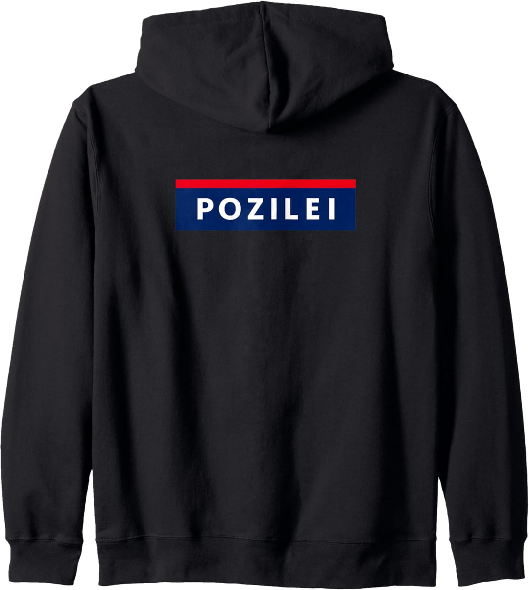 lustiges Design, Polizei, Pozilei Kapuzenjacke