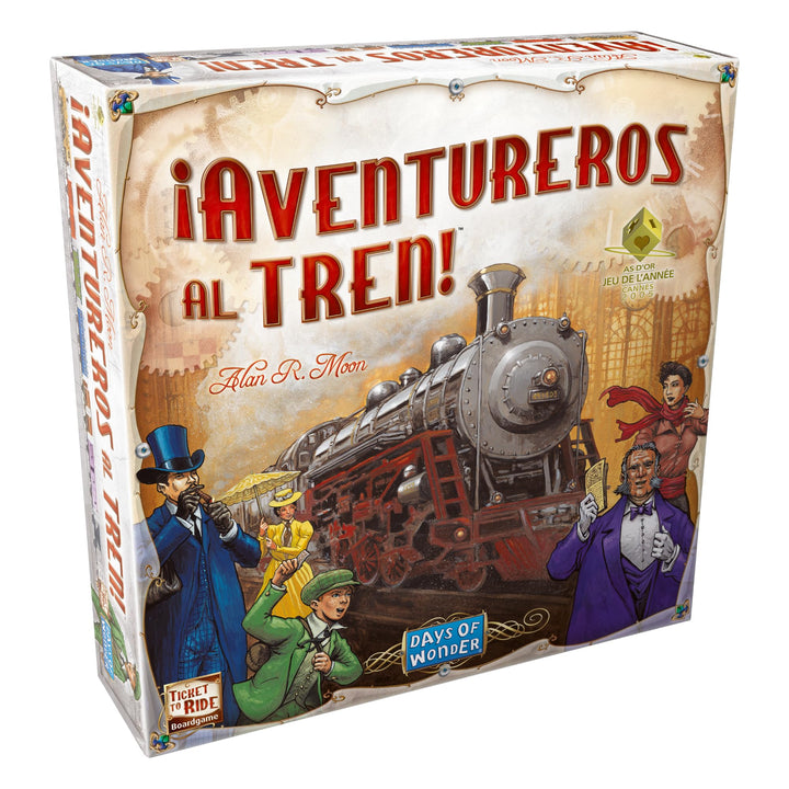 Edge Entertainment – Abenteurer den Zug., Nordamerika (edgdw7201) - Spanische Sprache ¡Aventureros a