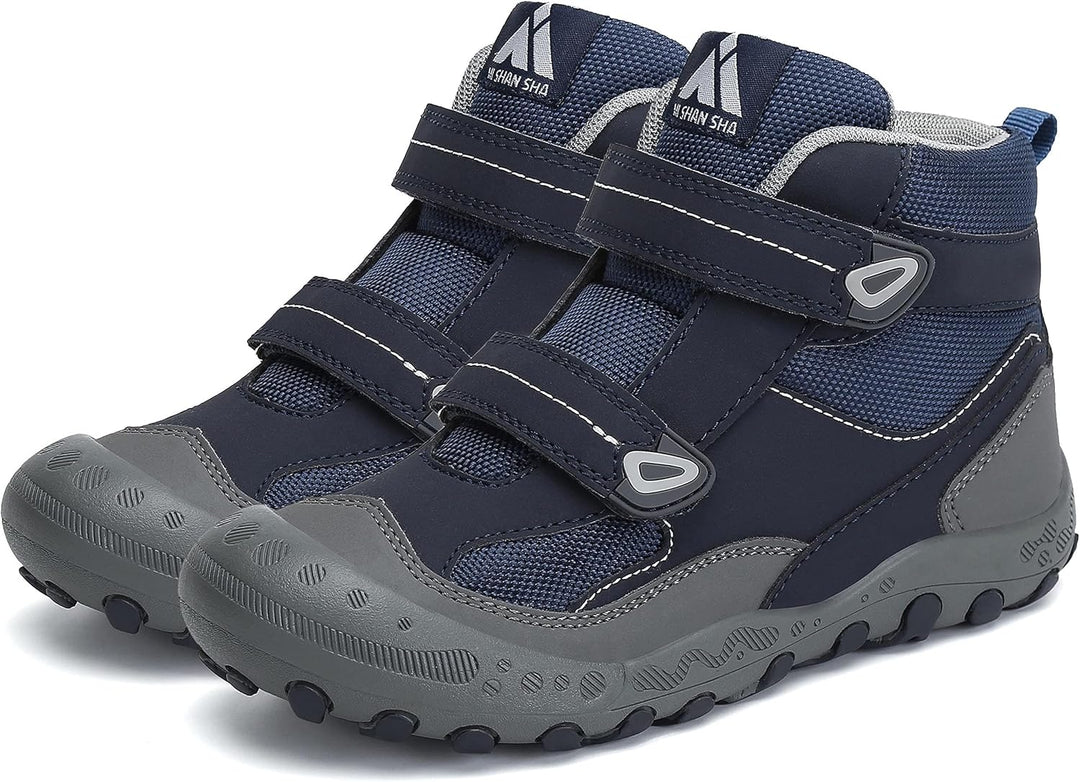 Mishansha Kinder Wanderschuhe rutschfest Leicht Trekking Wanderstiefel für Jungen Mädchen Gr.24-38 2