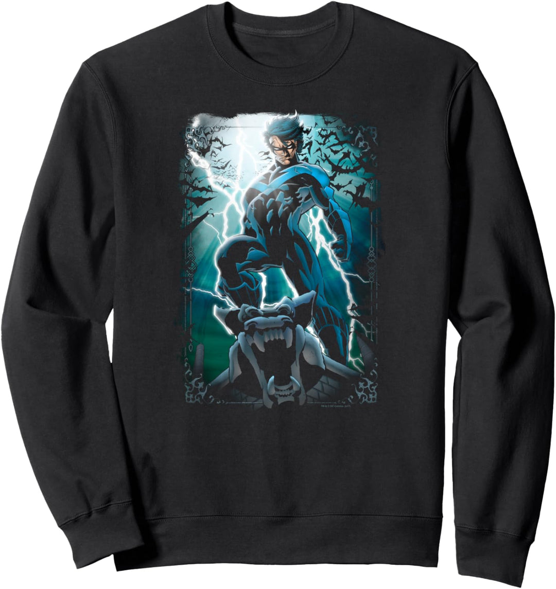 Batman Nightwing Night Light Sweatshirt
