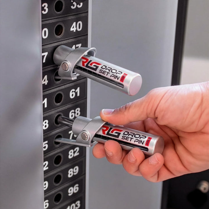 Drop Set Pins Pro für Fitnessstudios – Aluminiumstifte für den professionellen Einsatz beim Training