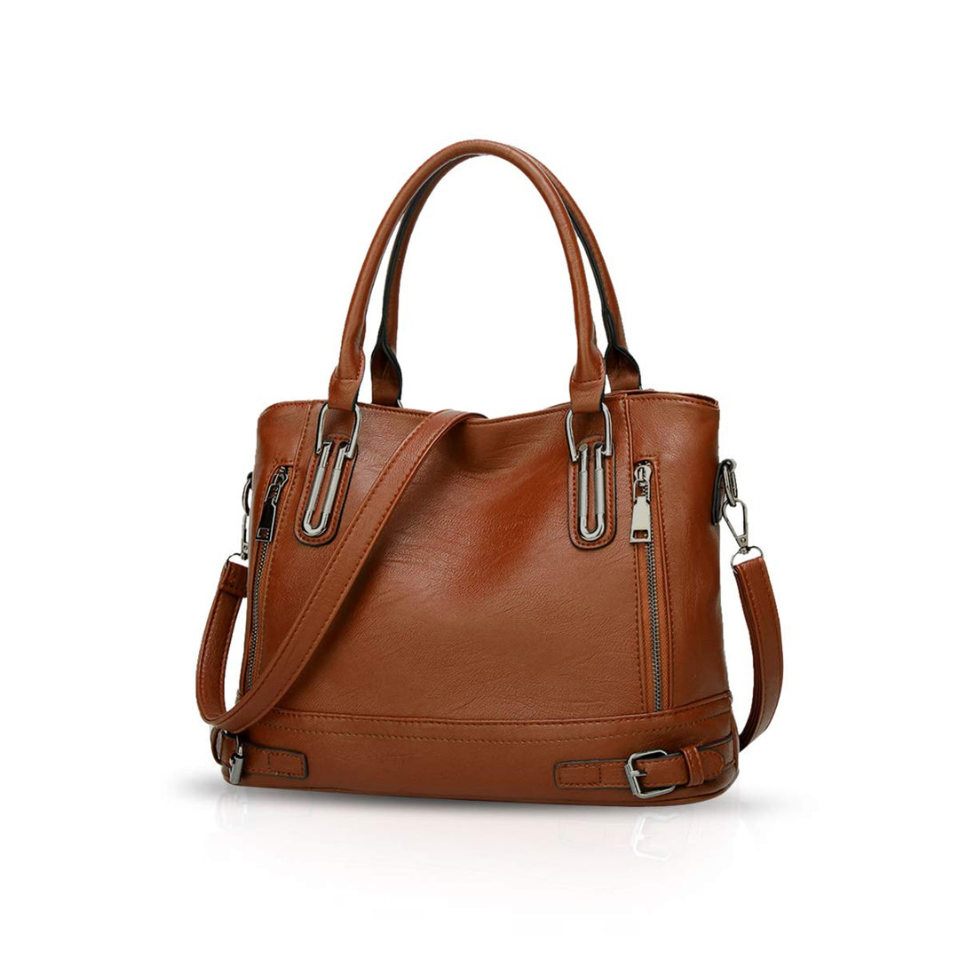 NICOLE &amp; DORIS handtasche für damen Schultertasche Henkeltaschen Handtasche Umhängetasche Kunstleder