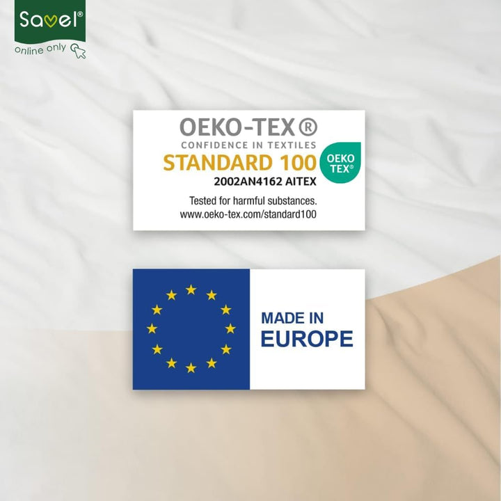 Savel, Matratzenbezug aus 100% Baumwollfrottee, elastisch, anpassungsfähig, hochabsorbierend (Grösse
