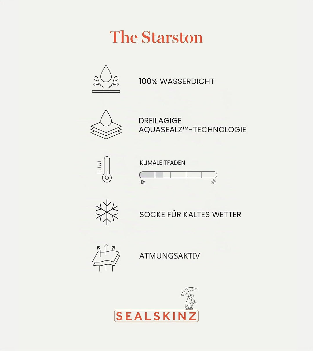 Sealskinz Unisex Kaltes Wasser Wasserdichte Socken, S