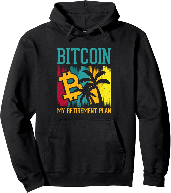 Bitcoin BTC Symbol | Crypto Blockchain und Bitcoin Pullover Hoodie