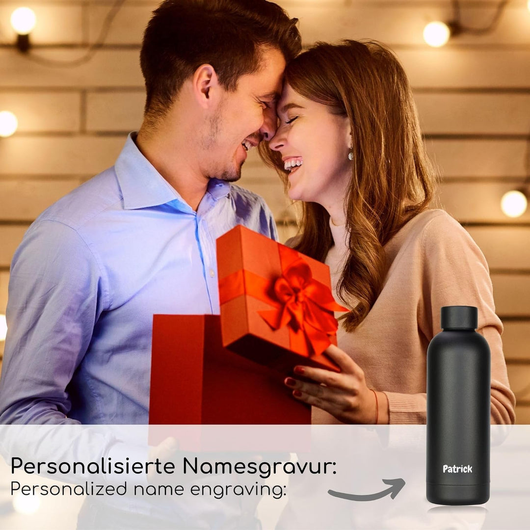 Milu Thermosflasche 750ml Isolierte Trinkflasche - Ostergeschenke für Frauen & Männer I Geschenk Ide