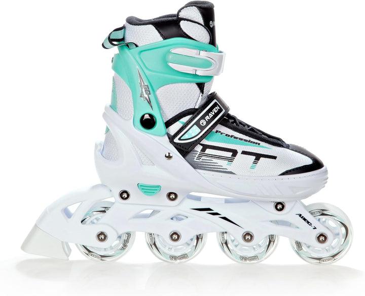 RAVEN Profession 4in1 Inlineskates Triskates Rollschuhe Schlittschuhe Inliner für Kinder und Erwachs