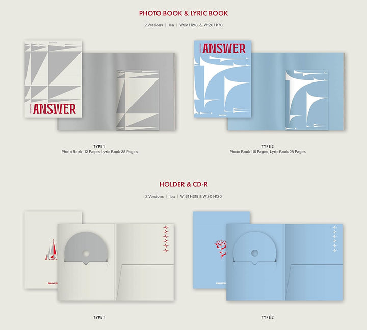 Dimension: Answer-Inkl.Photobook, Audio-CD