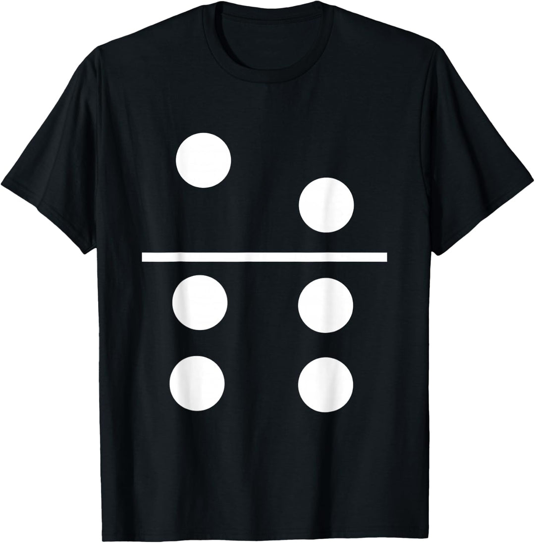Dominosteine Gruppe Passende Halloween-Kostüm T-Shirt T-Shirt