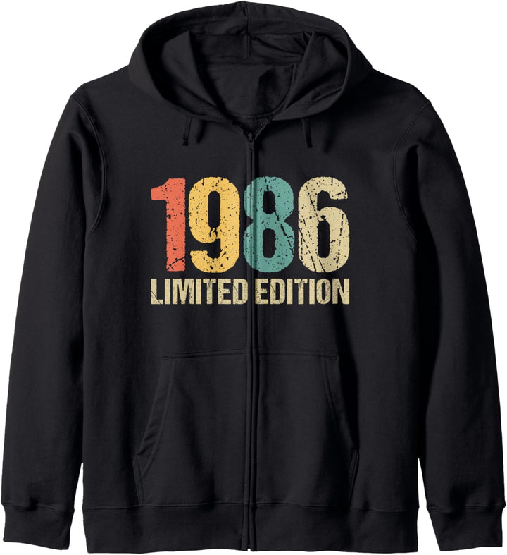 38. Geburtstag Mann Frau 38 Jahre 1986 Deko Lustig Geschen Kapuzenjacke