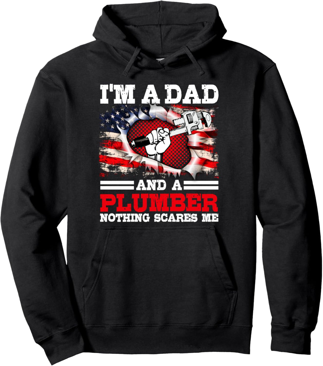 Klempner Papa hat keine Angst vor irgendetwas Vatertag Pullover Hoodie