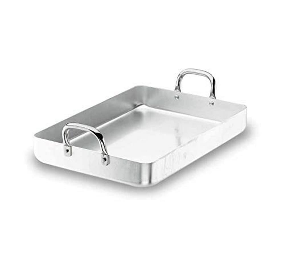 Lacor 20545F Bratpfanne mit Fixier Griffen 45 cm