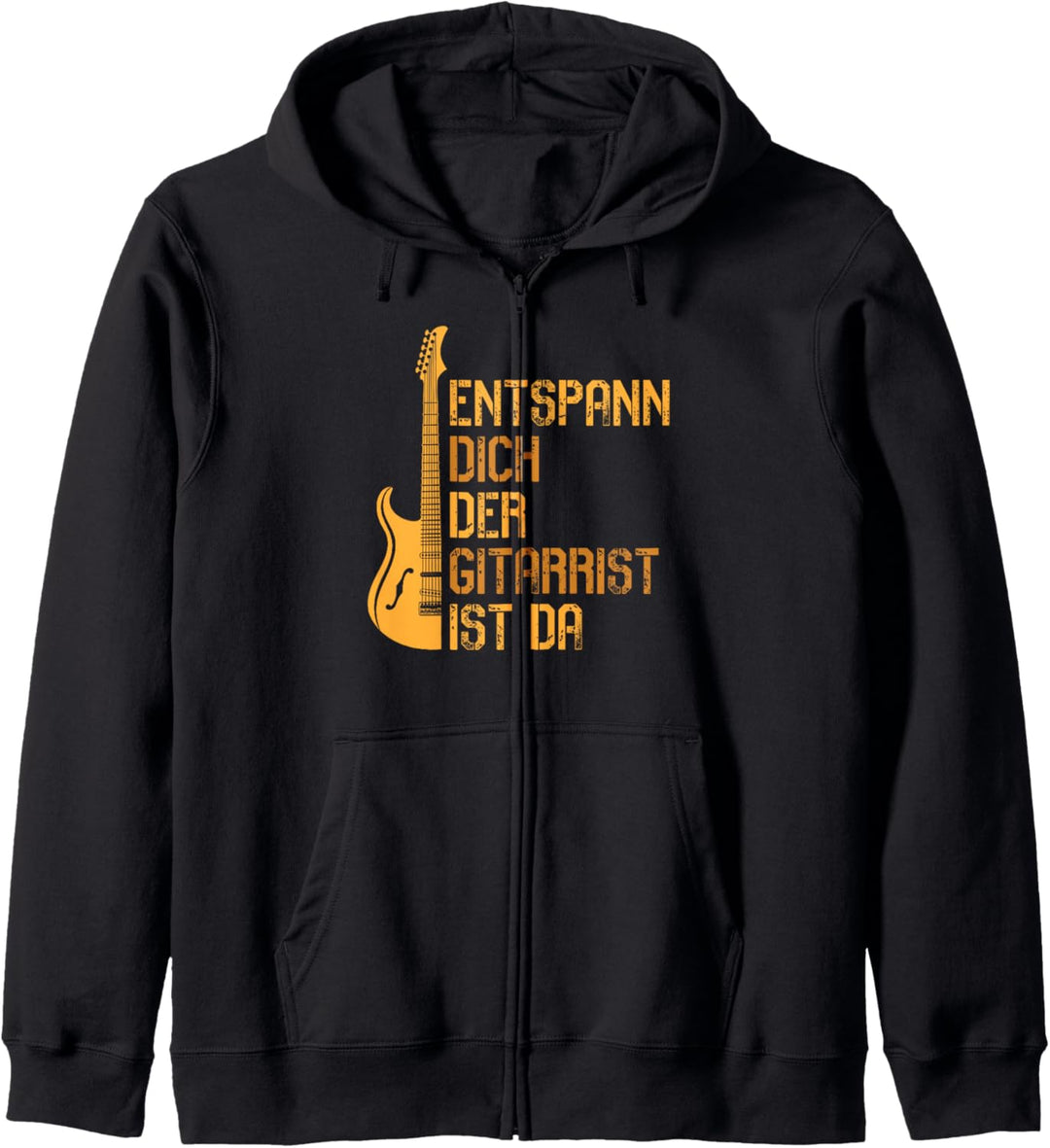 Entspann dich der Gitarrist ist da - Gitarristen Bassist Kapuzenjacke