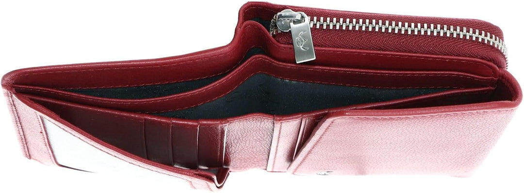 Golden Head Madrid Geldbörse RFID Leder 11,5 cm Red, Red