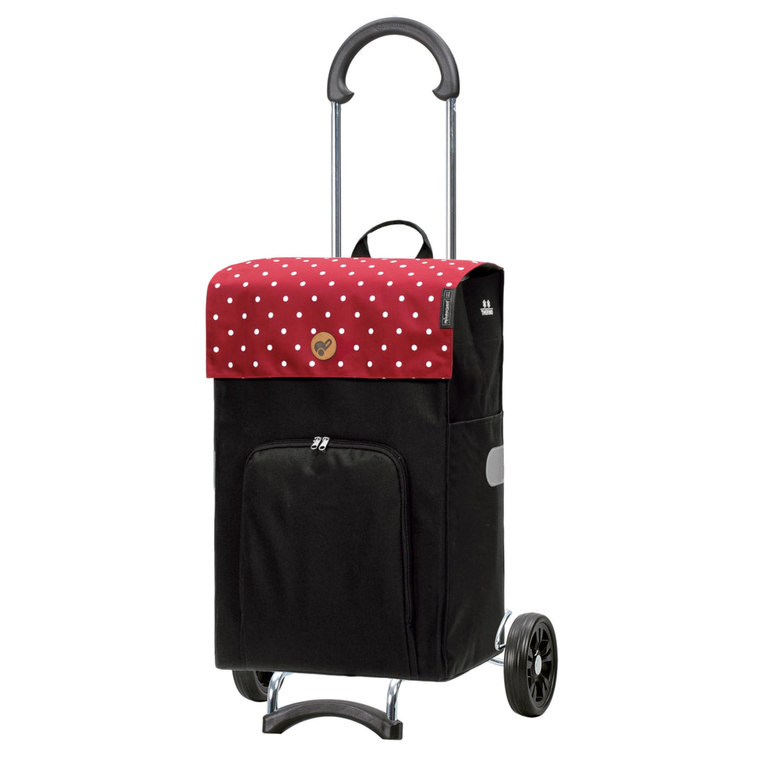 Andersen Einkaufstrolley - klappbar - 49 Liter - mit Kühlfach - belastbar 40 kg - Stahlgestell - Tro