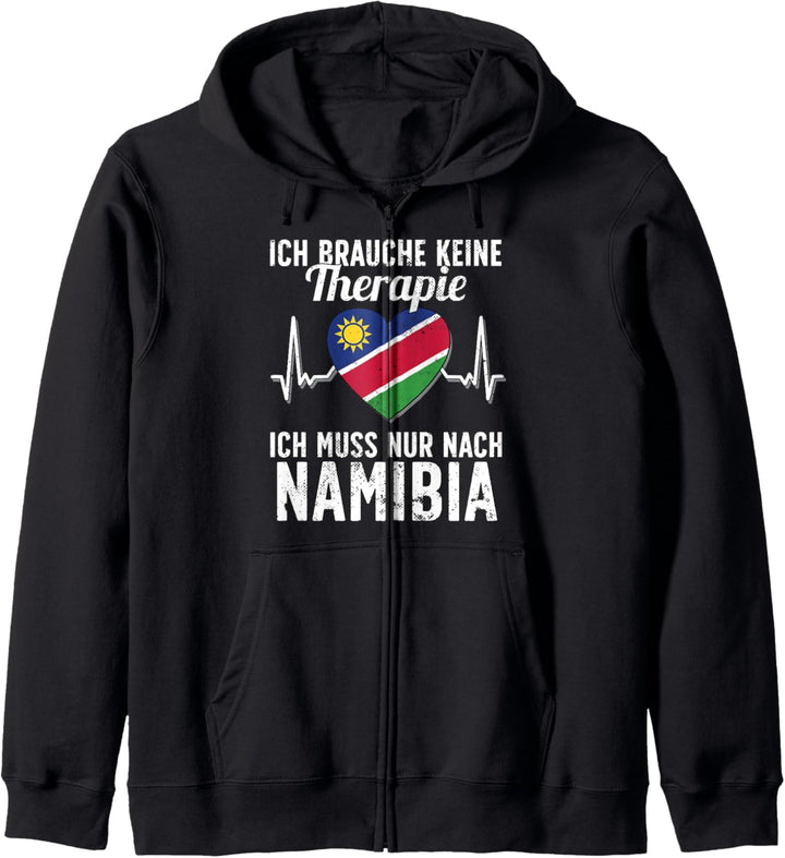 Namibianische Flagge I Namibia Urlaub I Namibia Kapuzenjacke