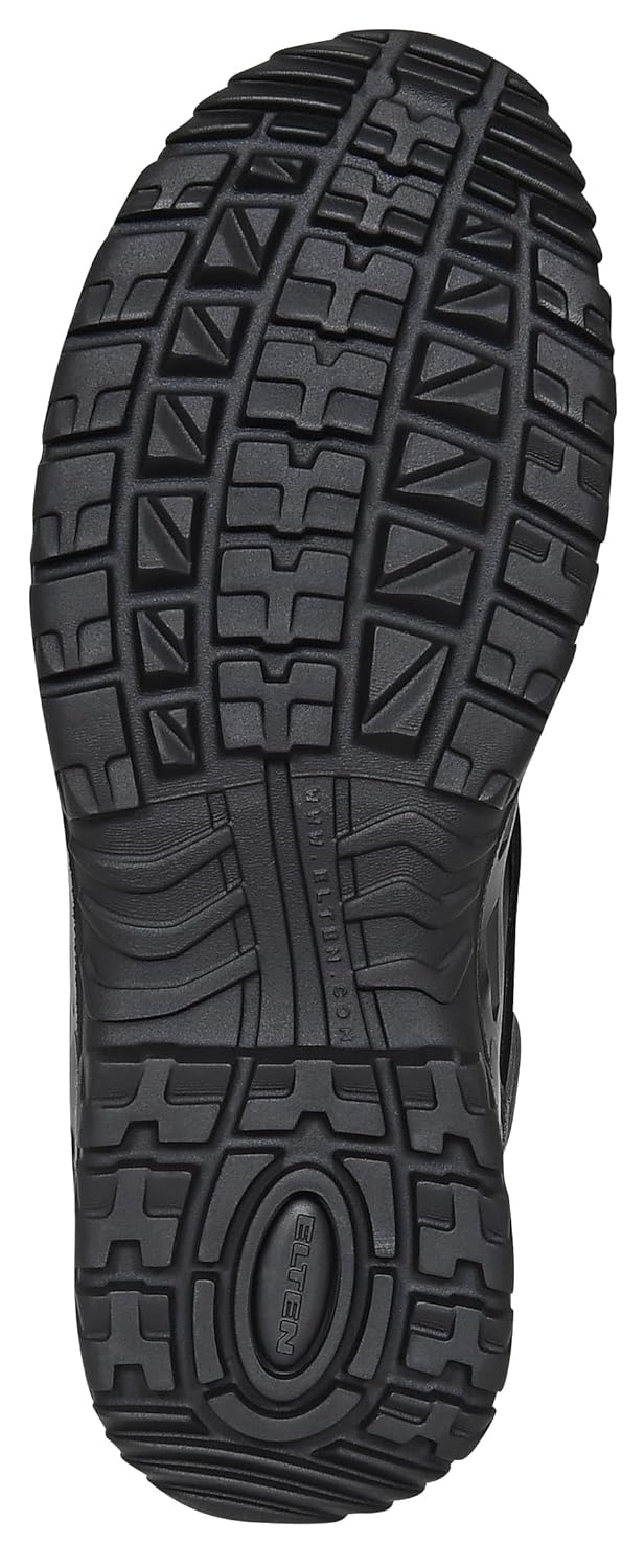 ELTEN Sicherheitsschuhe LUTZ S3 HI, Herren, Leder, Stahlkappe, leicht, robust, Schwarz, Grösse: 49 4