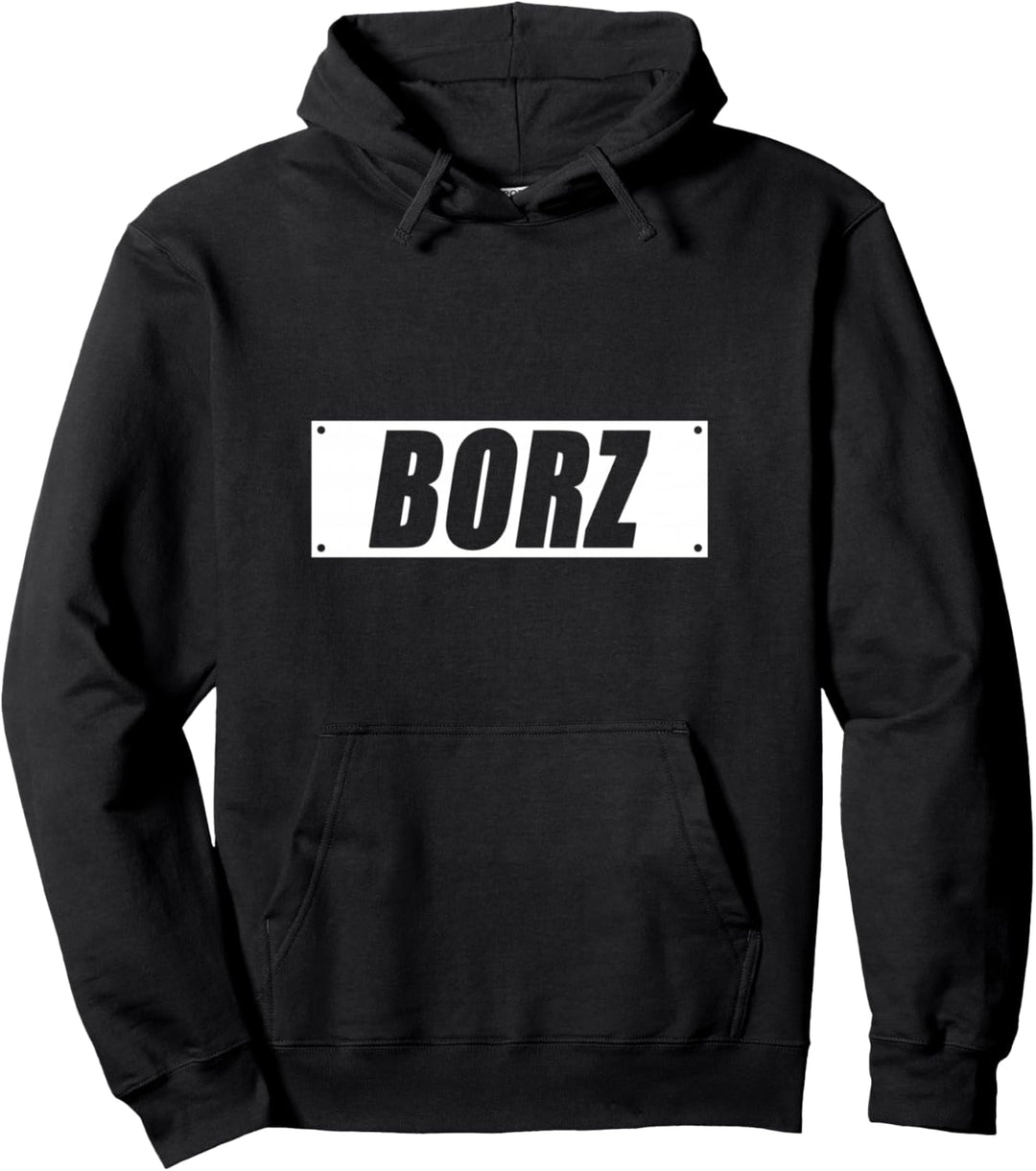Borz Abzeichen - Tschetschenischer Wolf Pullover Hoodie