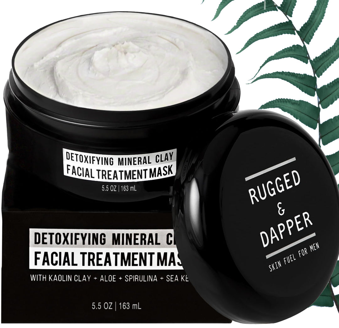 RUGGED &amp; DAPPER Gesichtsmaske aus Ton für Männer 5 OZ