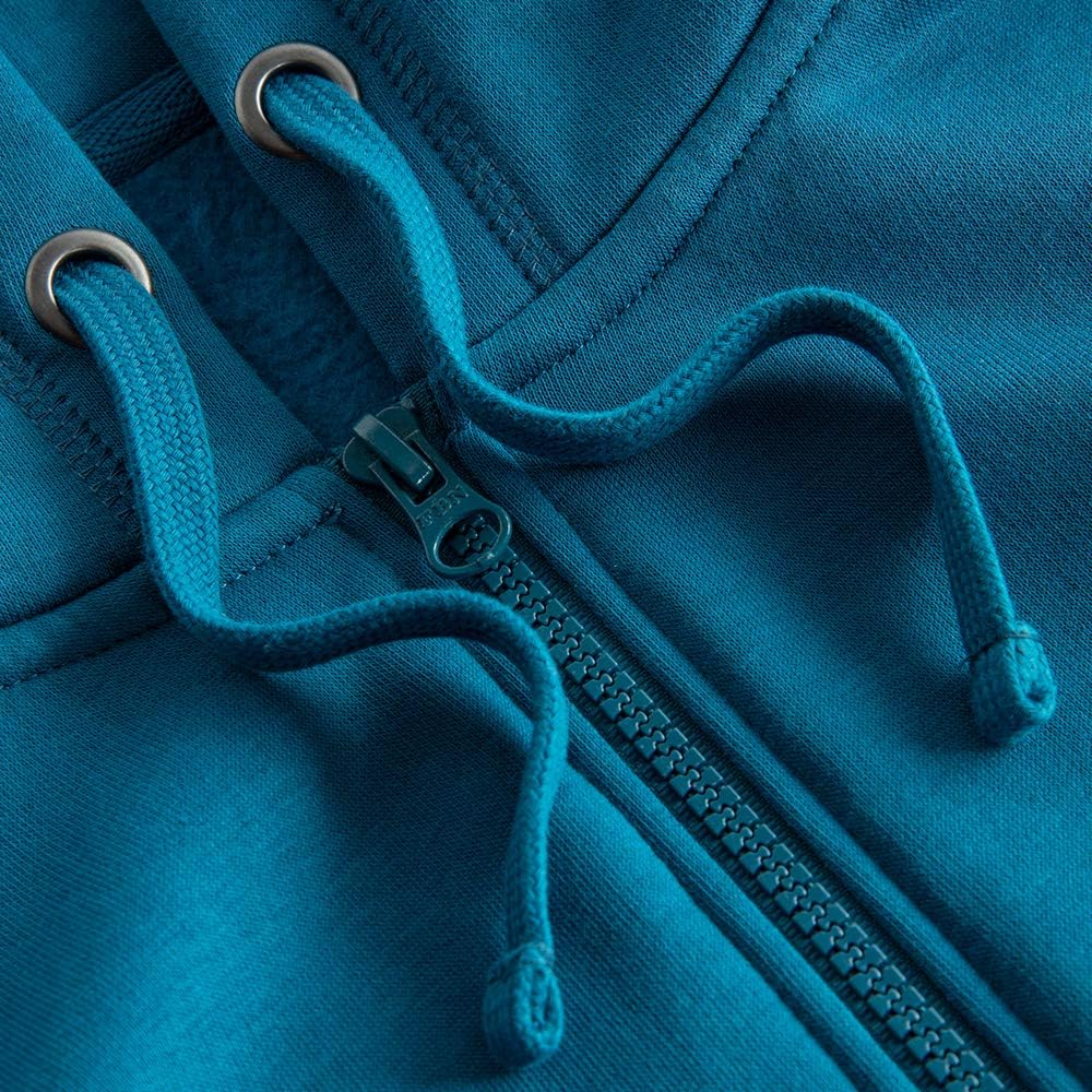 X.O Zip Hoodie Jacke Herren, Petrol, XS