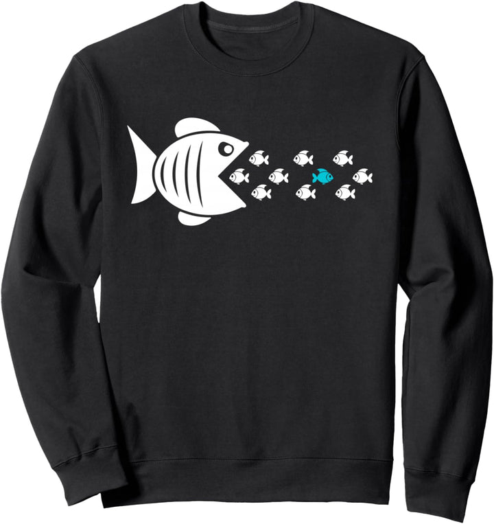 Gegen den Strom schwimmen Sweatshirt