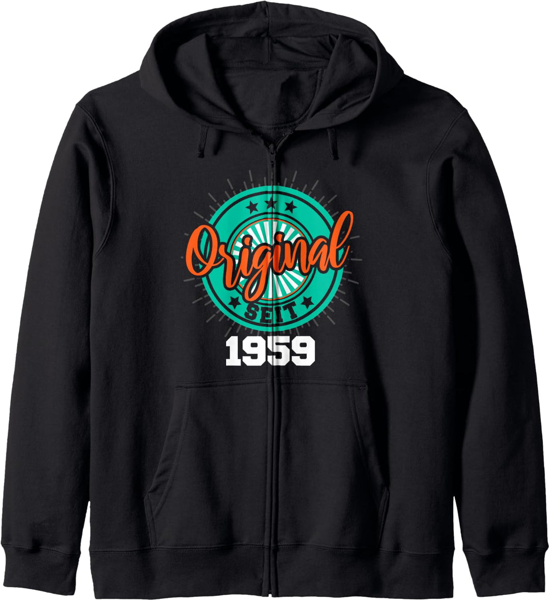 65. Geburtstag Mann Frau 65 Jahre 1959 Deko Lustig Geschenk Kapuzenjacke