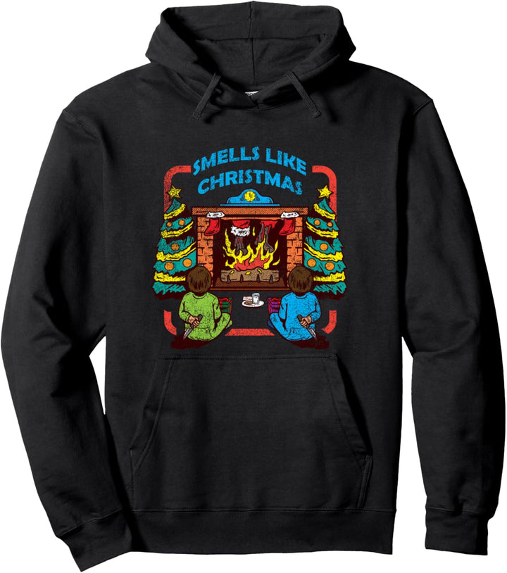 Smells like Christmas Weihnachten Horror Santa Xmas Gift Pullover Hoodie