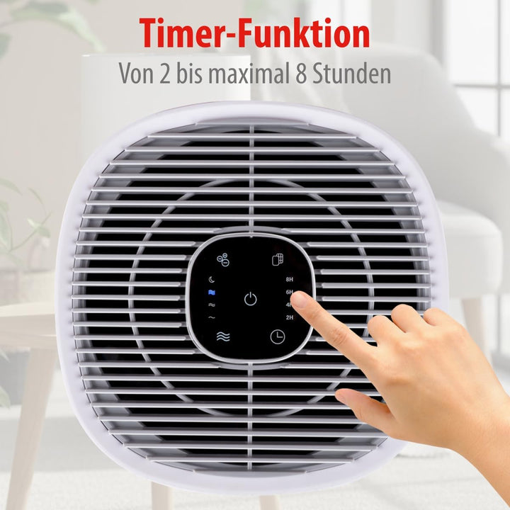 alpina Luftreiniger mit Ionisator - Air Purifier mit HEPA-Filter H11 - Luftreiniger allergiker - Ger