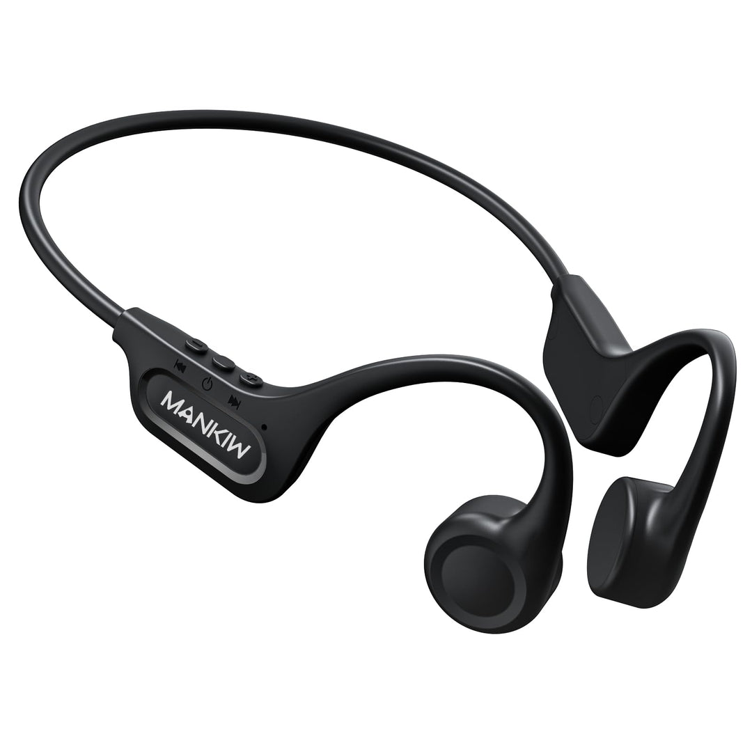 MANKIW Knochenschall Kopfhörer Bluetooth, Open Ear Kopfhörer Bluetooth 5.3, Typ-C Ladeanschluss, IPX