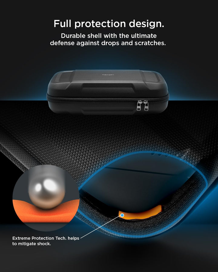 Spigen Rugged Armor Pro Tasche Hülle Kompatibel mit Steam Deck LCD (2022), Steam Deck OLED (2023) -