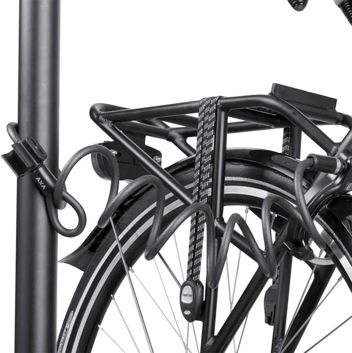 Axa Unisex – Erwachsene Solid Plus FahrradSchloss, schwarz, One-Size