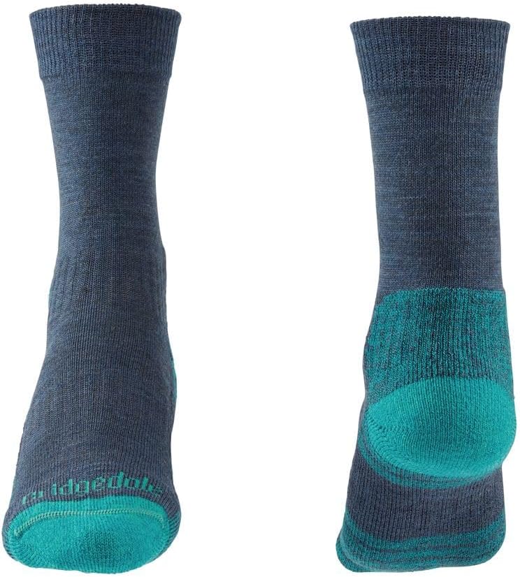 Bridgedale Damen 710652/435/M Socken, Denim, M