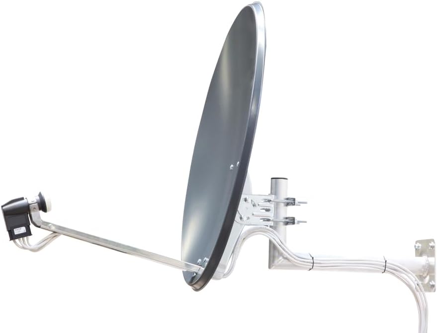 SAT-Spiegel TELESTAR, Alu, 60 cm, rot