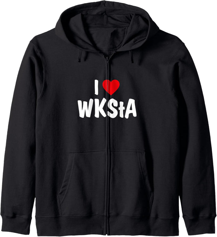 Ich Liebe WKStA Shirt I Love WKStA Kapuzenjacke