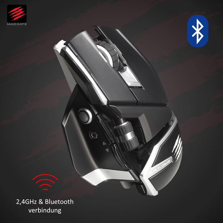 Madcatz R.A.T. Dws Dual Wirelessoptical Gaming Mouseblack Single