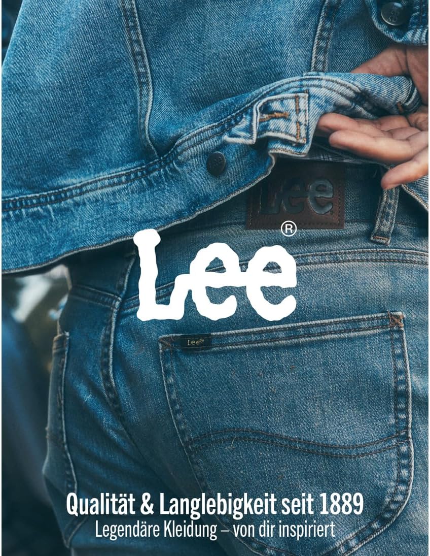 Lee Herren Extreme Motion Jeans 34W / 32L Schwarz, 34W / 32L Schwarz