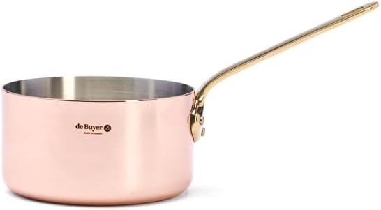 De Buyer - 6445.12 - Kasserolle mit bronzegriff - 12cm
