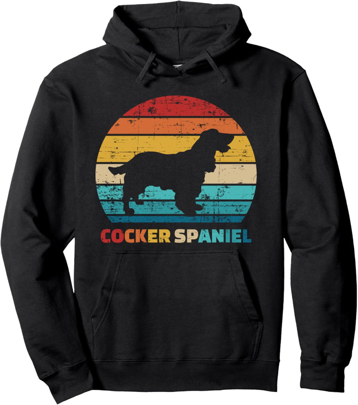 Cocker Spaniel vintage Pullover Hoodie