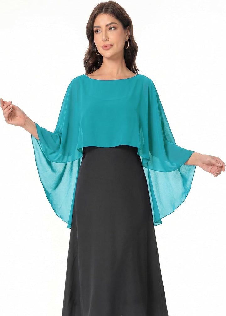 Baoqiya Damen 100 cm Einheitsgrösse Türkis/Ausflug, einfarbig (Getaway Solids), Einheitsgrö