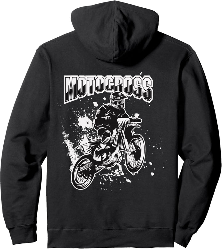 Motocross Motorrad Biker Motorsport Pullover Hoodie
