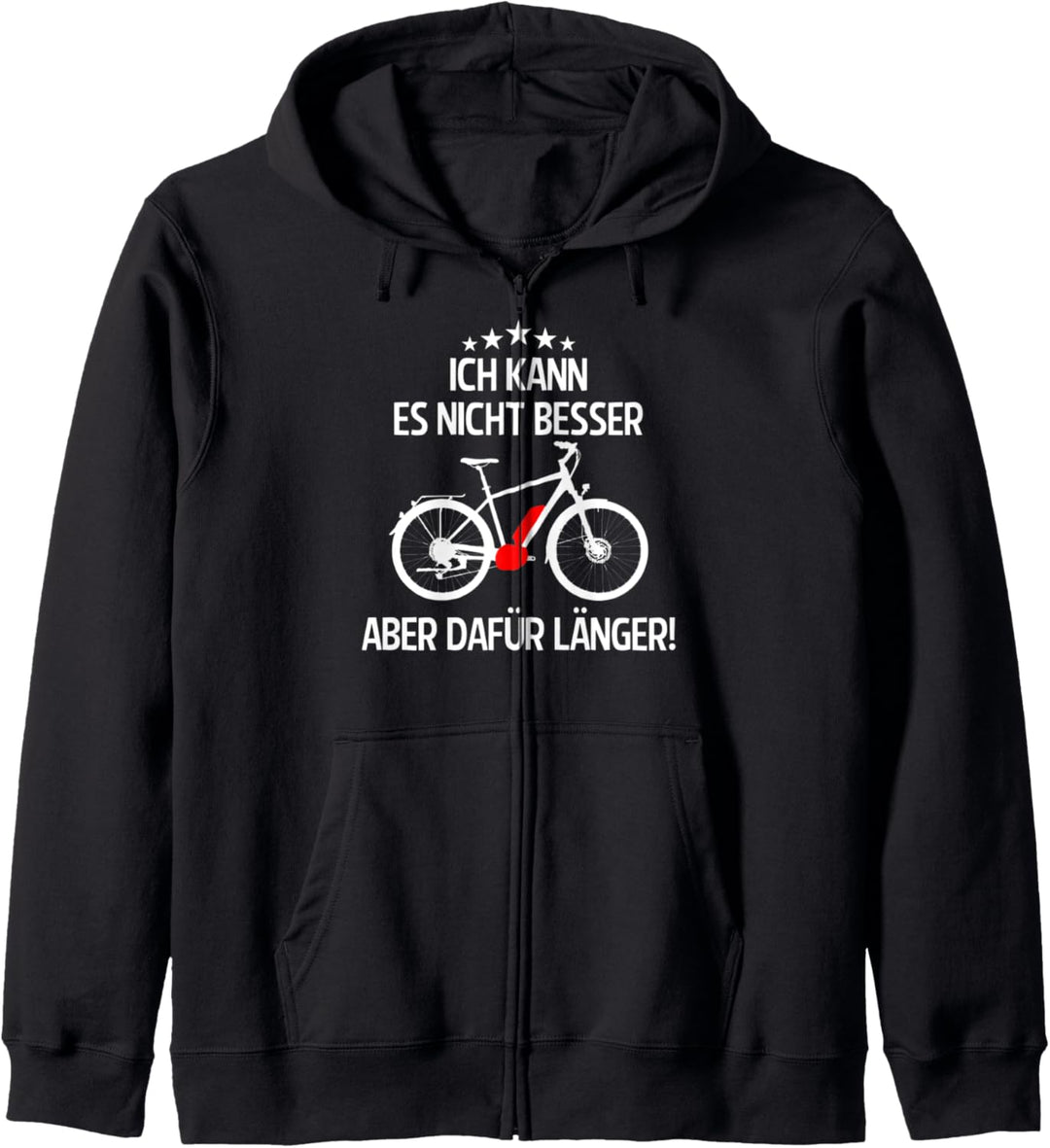 E-Bike Radfahrer Geschenk eMTB Ebike Pedelec Elektrofahrrad Kapuzenjacke