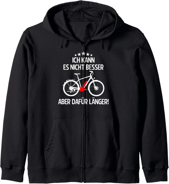 E-Bike Radfahrer Geschenk eMTB Ebike Pedelec Elektrofahrrad Kapuzenjacke