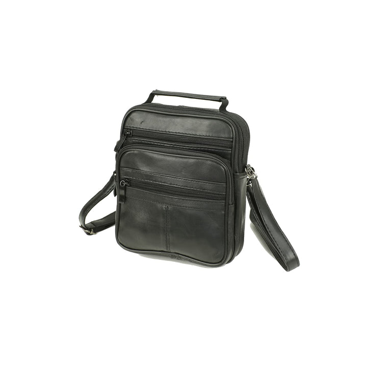 Echt Leder Herren Arbeitstasche Umhängetasche Herrentasche Schultertasche Messenger Flugbegleiter Sc