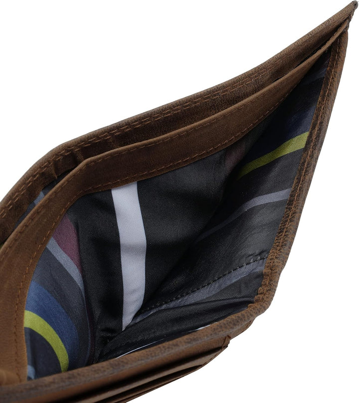 bruno banani Geldbörse Echt Leder braun Herren - 021121, Braun