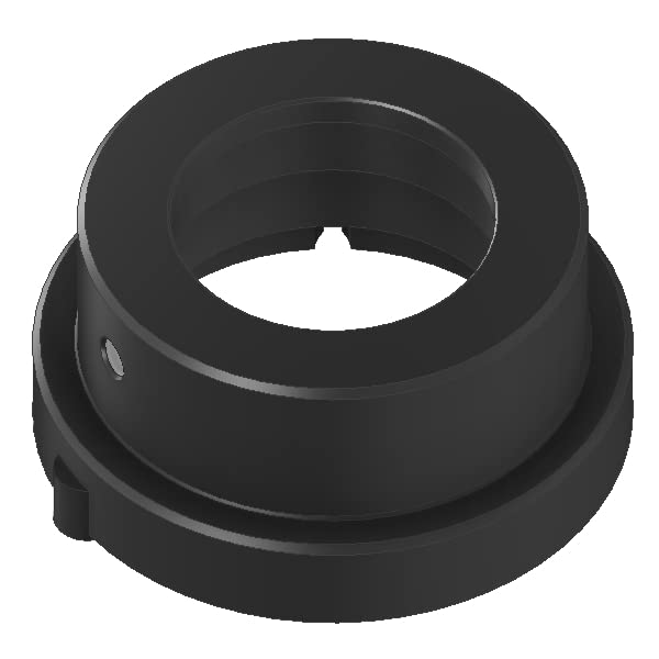 POM Adapter für Bronzematrizen, geeignet zum Einsatz im Philips Pastamaker Avance, Farbe schwarz