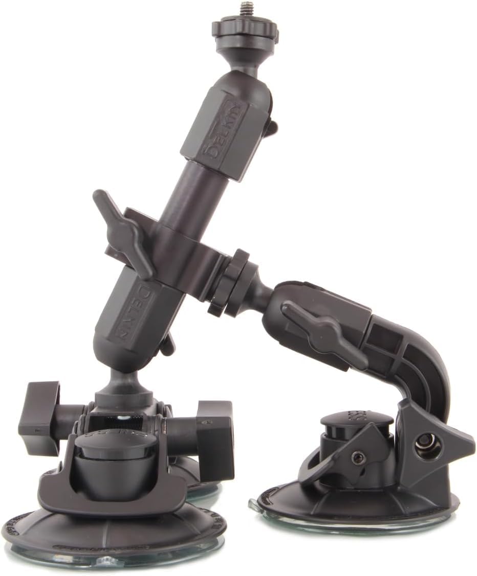 Delkin Fat Gecko Triple Mount Saugstativ