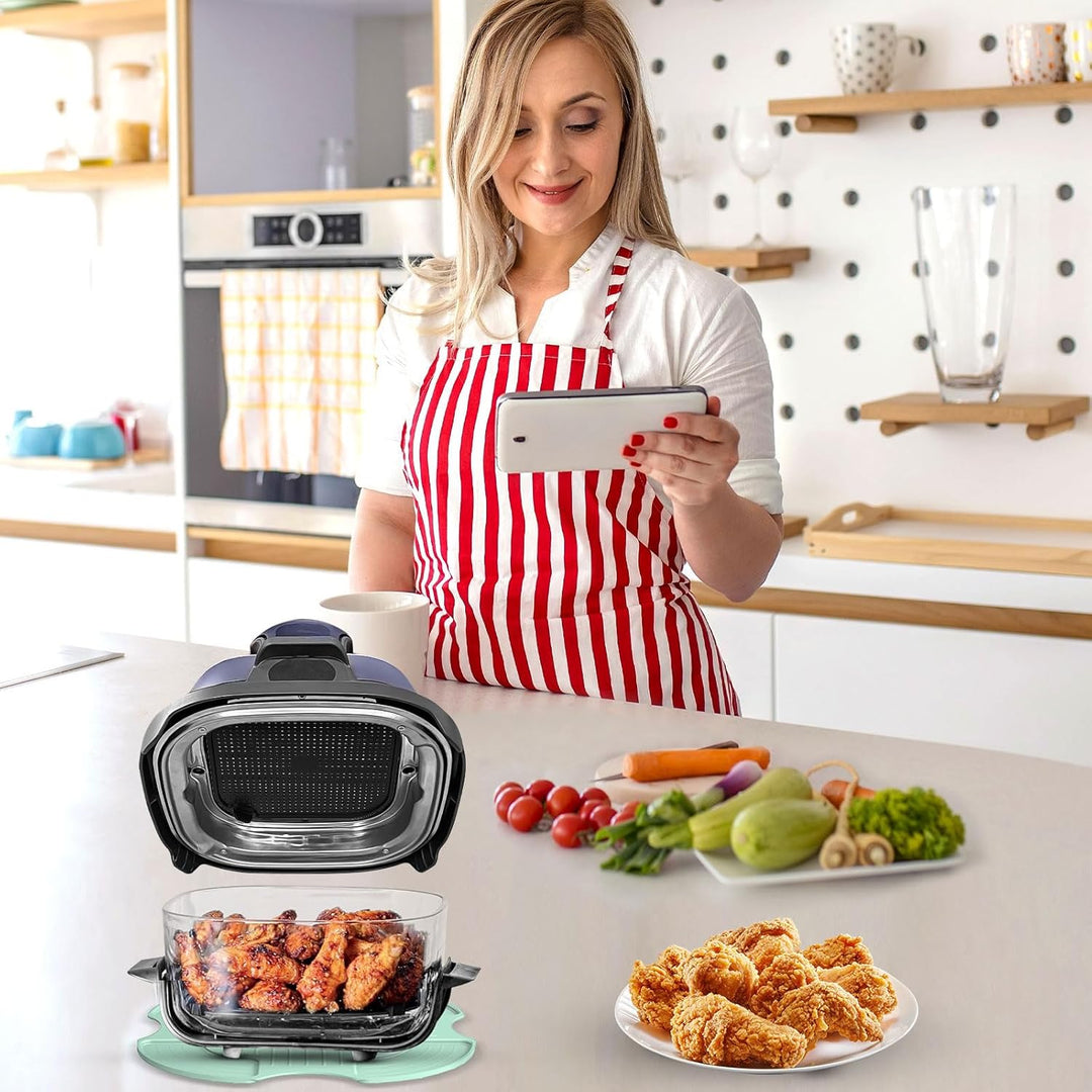 Airfryer Zubehör, kompatibel mit Ninja CRISPi Pro FN101EU – für Air Fryer/Heissluftfritteuse: Siliko